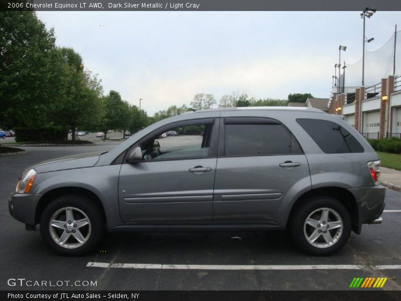 Dark Silver Metallic / Light Gray 2006 Chevrolet Equinox LT AWD