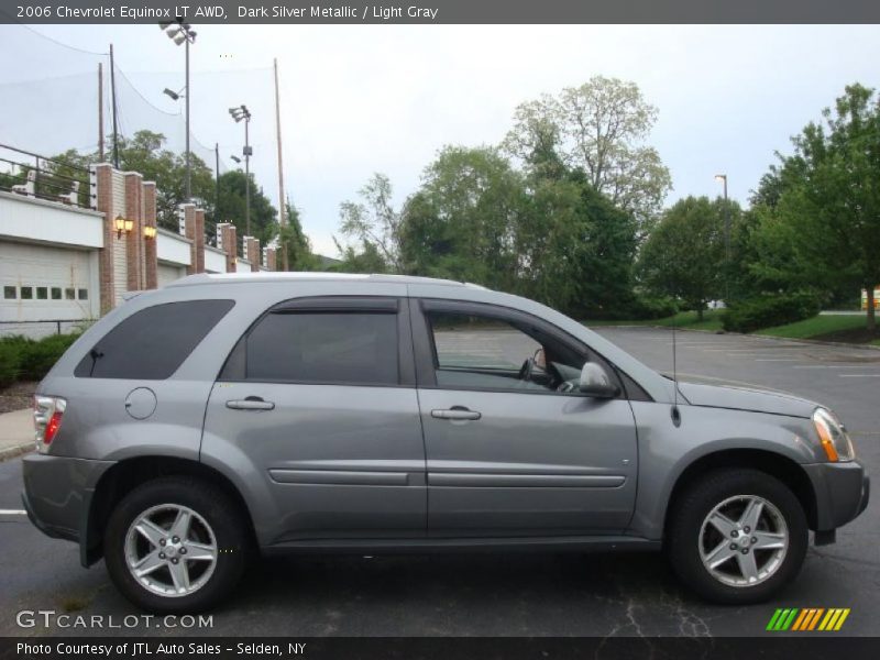 Dark Silver Metallic / Light Gray 2006 Chevrolet Equinox LT AWD