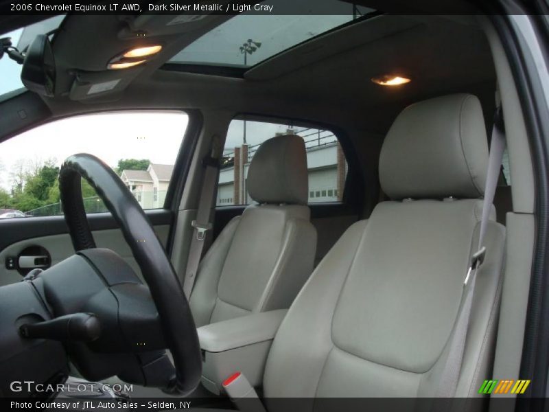 Dark Silver Metallic / Light Gray 2006 Chevrolet Equinox LT AWD