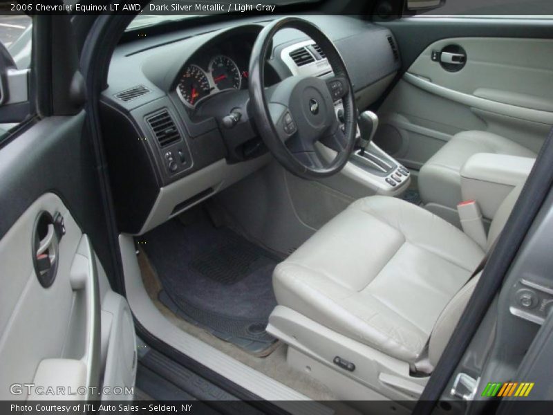 Dark Silver Metallic / Light Gray 2006 Chevrolet Equinox LT AWD