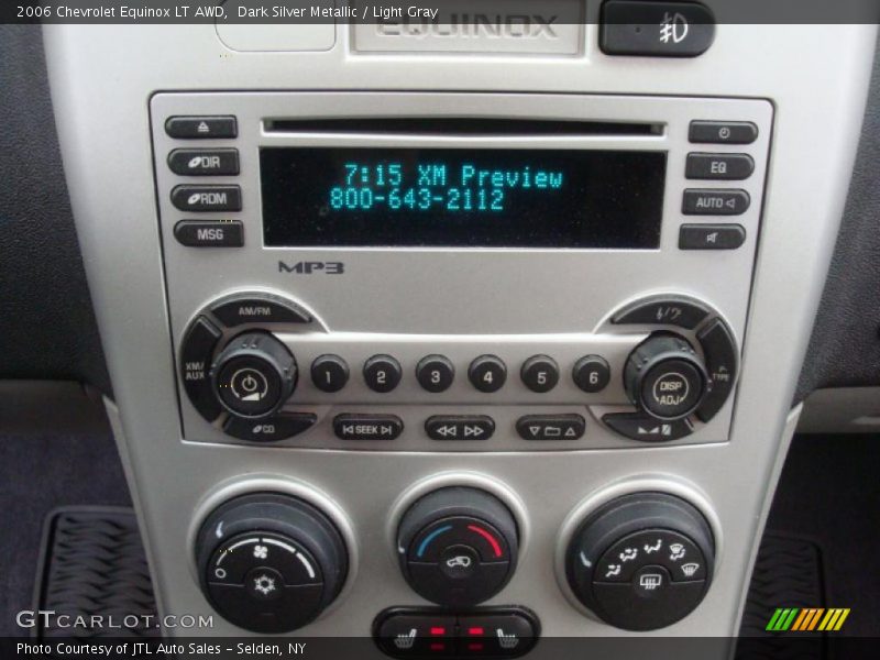 Dark Silver Metallic / Light Gray 2006 Chevrolet Equinox LT AWD