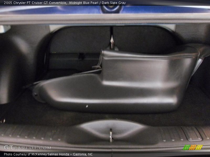 Midnight Blue Pearl / Dark Slate Gray 2005 Chrysler PT Cruiser GT Convertible