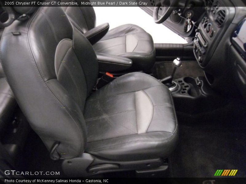 Midnight Blue Pearl / Dark Slate Gray 2005 Chrysler PT Cruiser GT Convertible