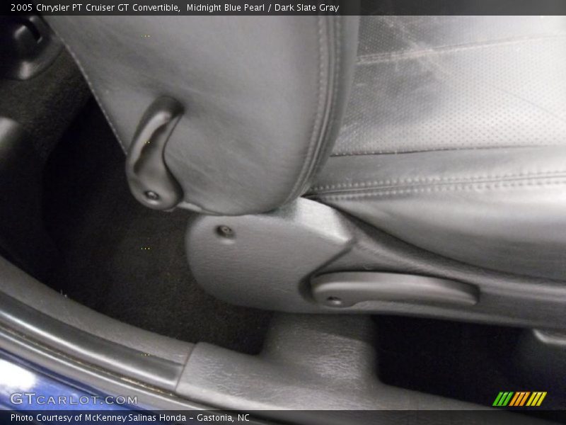 Midnight Blue Pearl / Dark Slate Gray 2005 Chrysler PT Cruiser GT Convertible