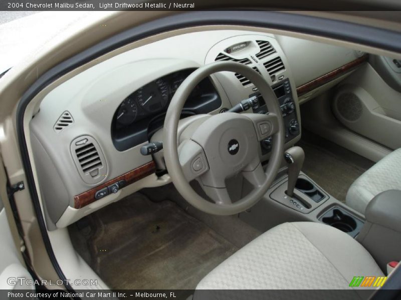 Light Driftwood Metallic / Neutral 2004 Chevrolet Malibu Sedan