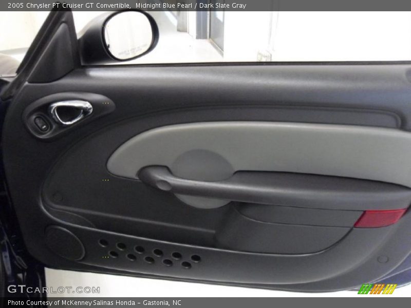 Midnight Blue Pearl / Dark Slate Gray 2005 Chrysler PT Cruiser GT Convertible