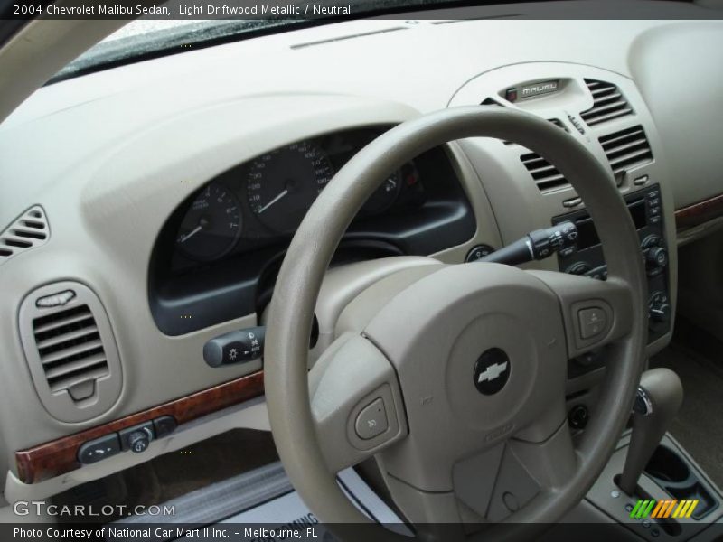 Light Driftwood Metallic / Neutral 2004 Chevrolet Malibu Sedan
