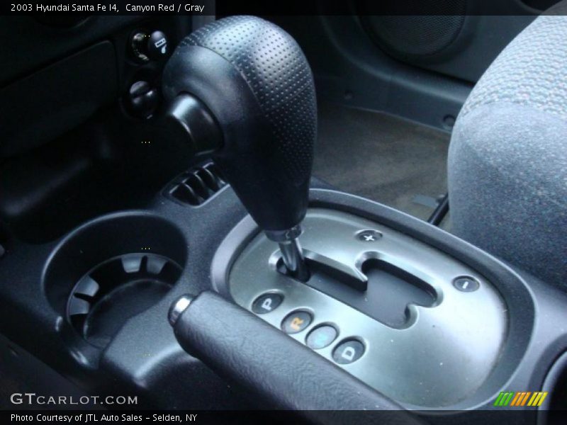 Canyon Red / Gray 2003 Hyundai Santa Fe I4
