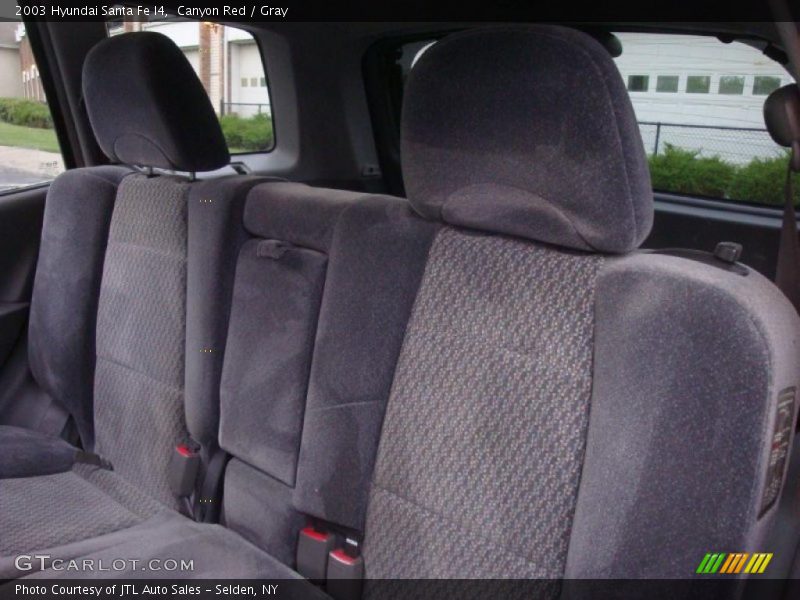 Canyon Red / Gray 2003 Hyundai Santa Fe I4