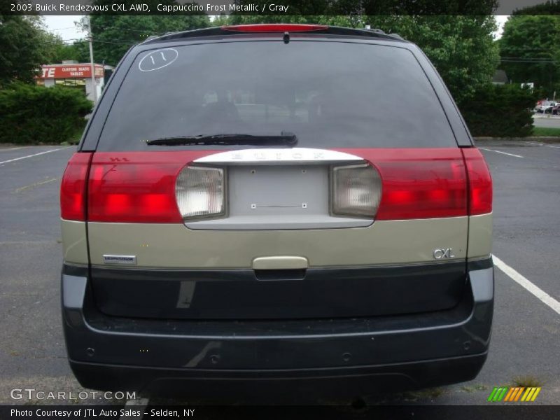 Cappuccino Frost Metallic / Gray 2003 Buick Rendezvous CXL AWD