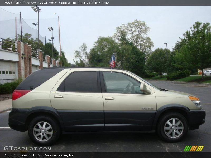 Cappuccino Frost Metallic / Gray 2003 Buick Rendezvous CXL AWD