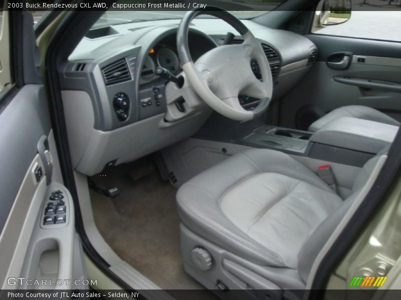 Cappuccino Frost Metallic / Gray 2003 Buick Rendezvous CXL AWD