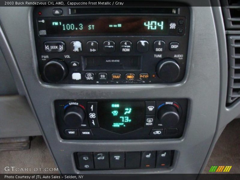 Cappuccino Frost Metallic / Gray 2003 Buick Rendezvous CXL AWD