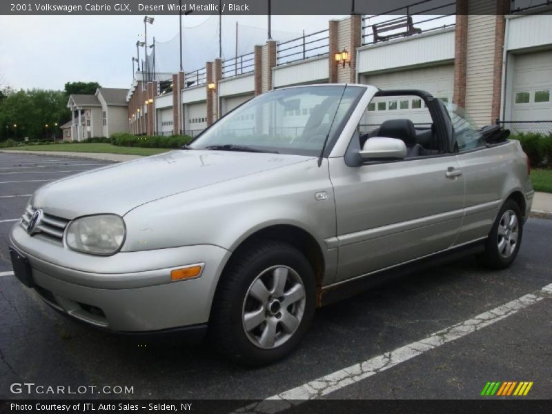 Desert Wind Metallic / Black 2001 Volkswagen Cabrio GLX