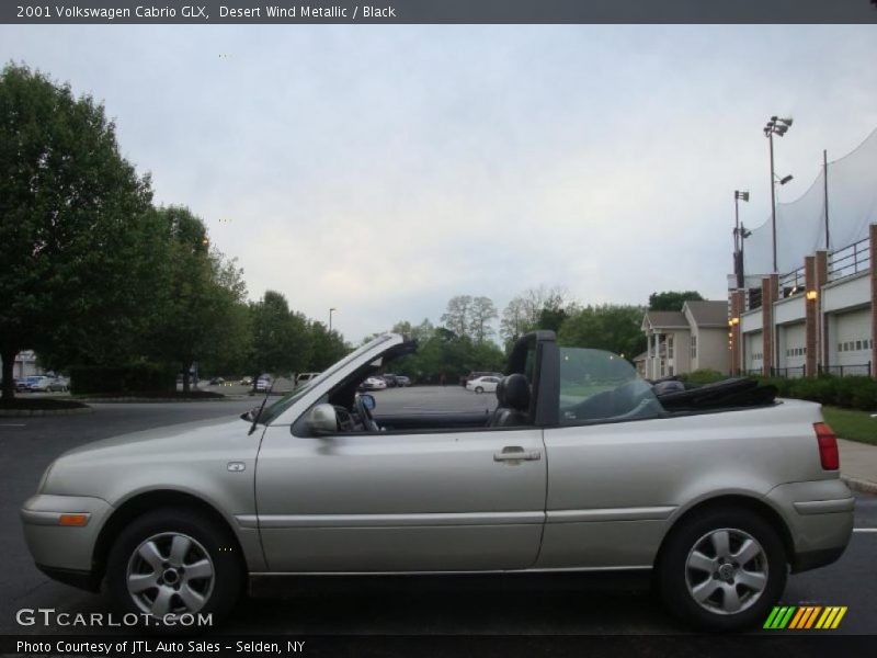 Desert Wind Metallic / Black 2001 Volkswagen Cabrio GLX