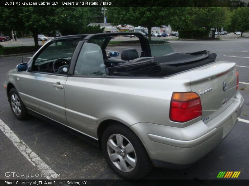 Desert Wind Metallic / Black 2001 Volkswagen Cabrio GLX