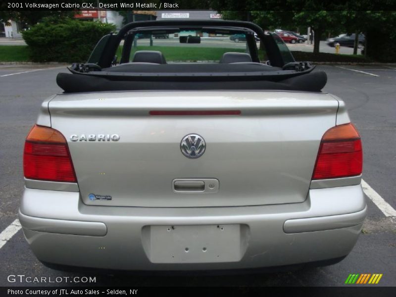 Desert Wind Metallic / Black 2001 Volkswagen Cabrio GLX