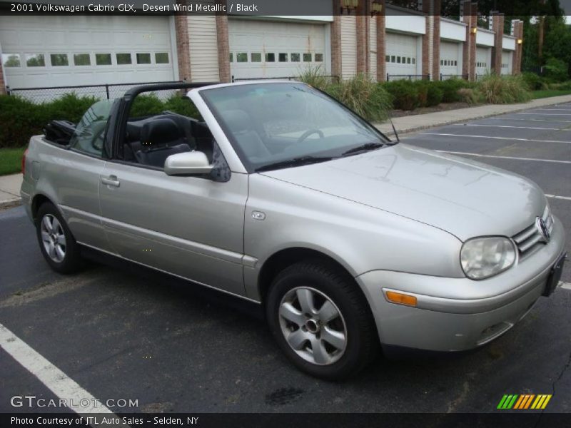 Desert Wind Metallic / Black 2001 Volkswagen Cabrio GLX