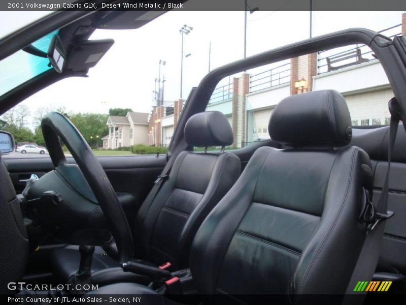 Desert Wind Metallic / Black 2001 Volkswagen Cabrio GLX