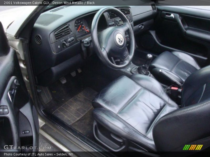 Desert Wind Metallic / Black 2001 Volkswagen Cabrio GLX