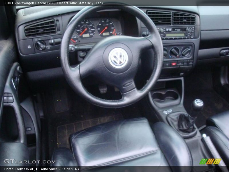 Desert Wind Metallic / Black 2001 Volkswagen Cabrio GLX