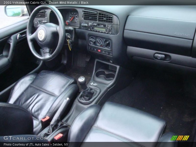 Desert Wind Metallic / Black 2001 Volkswagen Cabrio GLX