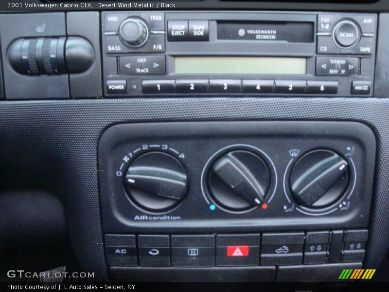 Desert Wind Metallic / Black 2001 Volkswagen Cabrio GLX