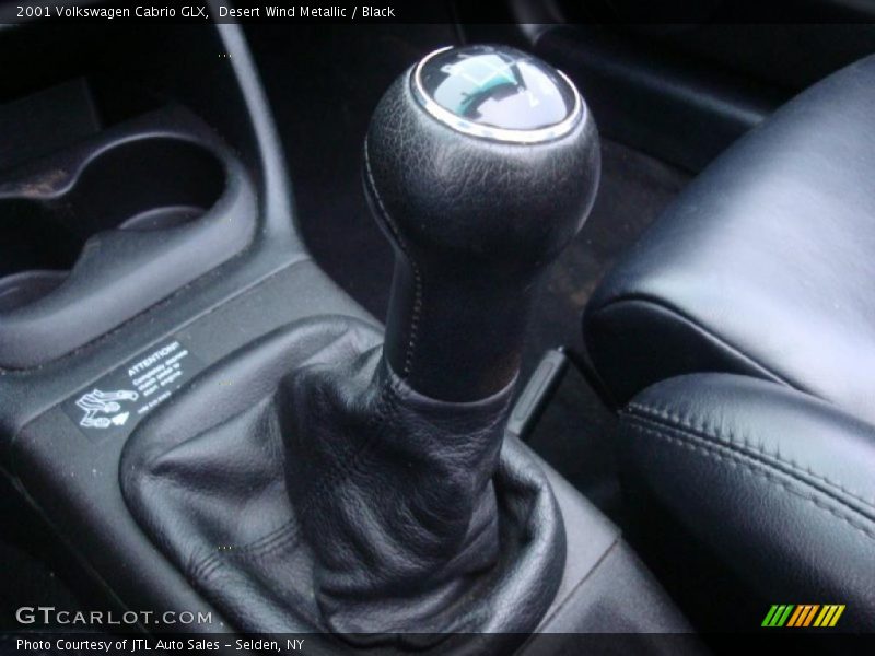 Desert Wind Metallic / Black 2001 Volkswagen Cabrio GLX
