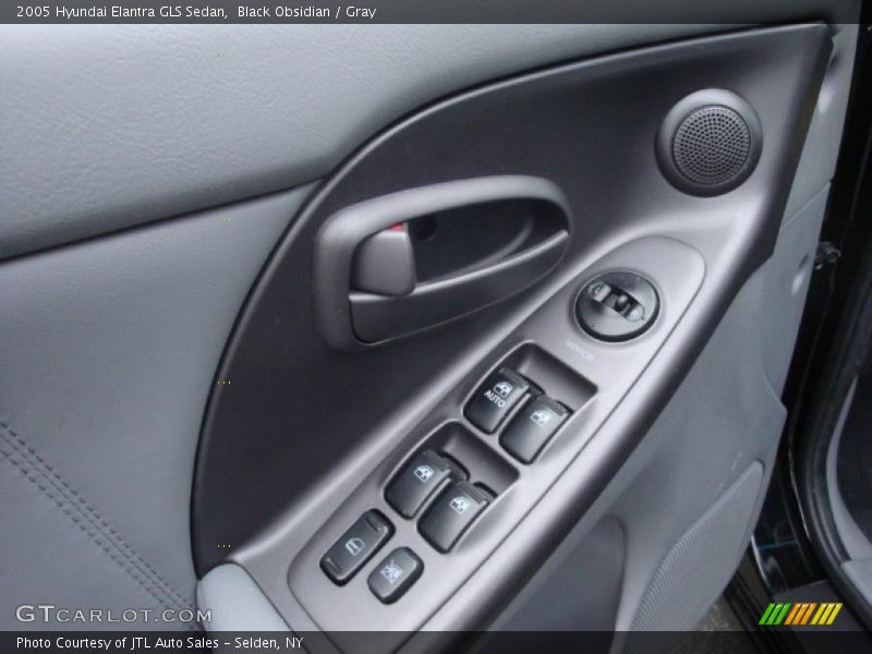Black Obsidian / Gray 2005 Hyundai Elantra GLS Sedan