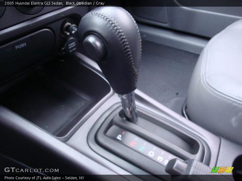 Black Obsidian / Gray 2005 Hyundai Elantra GLS Sedan
