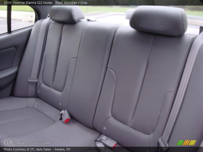 Black Obsidian / Gray 2005 Hyundai Elantra GLS Sedan