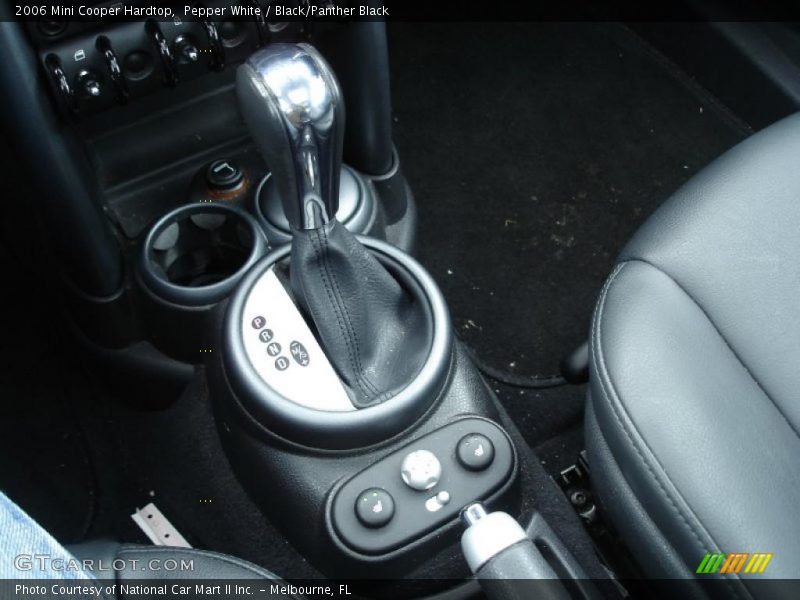 Pepper White / Black/Panther Black 2006 Mini Cooper Hardtop