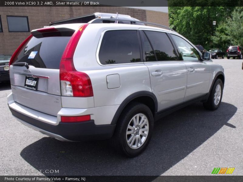 Silver Metallic / Off Black 2008 Volvo XC90 3.2 AWD