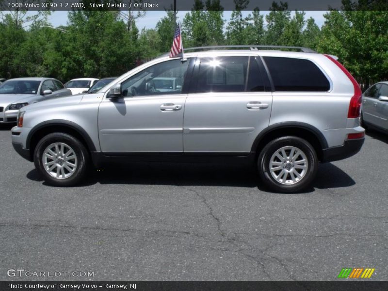 Silver Metallic / Off Black 2008 Volvo XC90 3.2 AWD