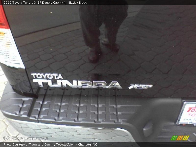 Black / Black 2010 Toyota Tundra X-SP Double Cab 4x4