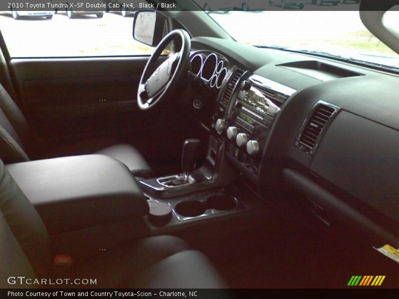 Black / Black 2010 Toyota Tundra X-SP Double Cab 4x4