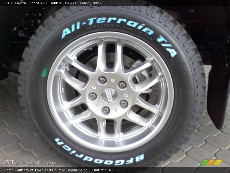 Black / Black 2010 Toyota Tundra X-SP Double Cab 4x4
