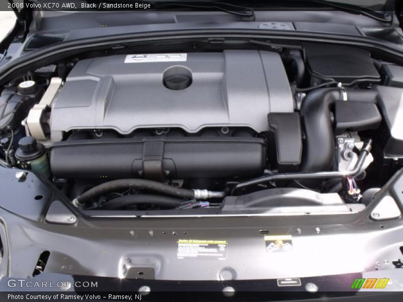 Black / Sandstone Beige 2008 Volvo XC70 AWD