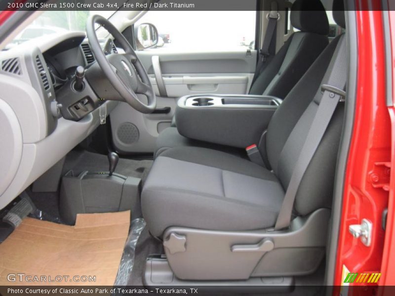 Fire Red / Dark Titanium 2010 GMC Sierra 1500 Crew Cab 4x4