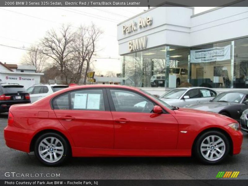 Electric Red / Terra/Black Dakota Leather 2006 BMW 3 Series 325i Sedan