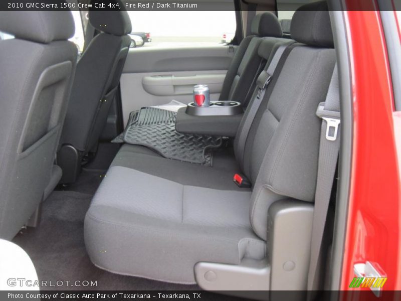 Fire Red / Dark Titanium 2010 GMC Sierra 1500 Crew Cab 4x4