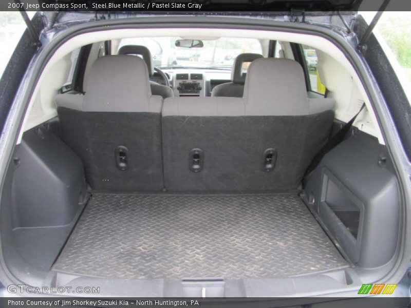 Steel Blue Metallic / Pastel Slate Gray 2007 Jeep Compass Sport