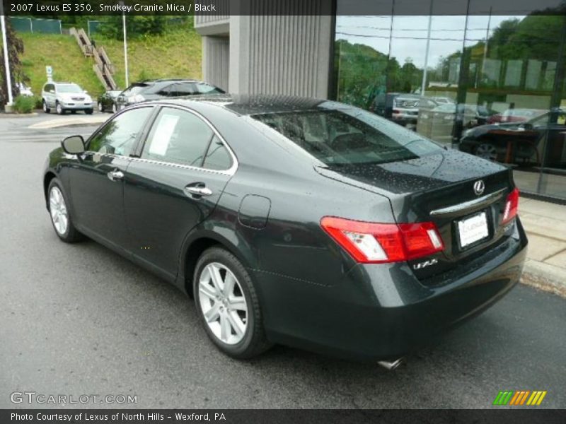 Smokey Granite Mica / Black 2007 Lexus ES 350
