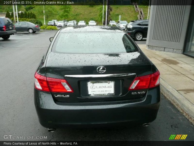 Smokey Granite Mica / Black 2007 Lexus ES 350
