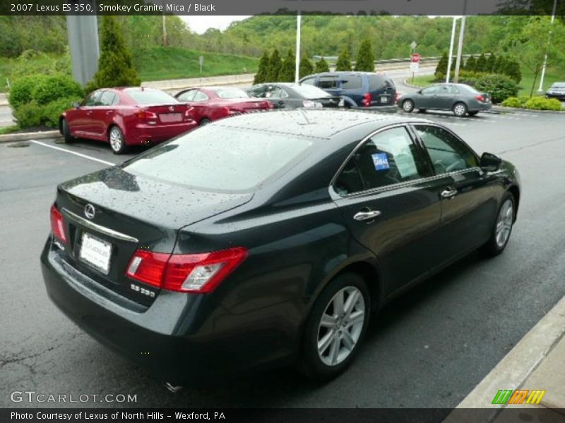 Smokey Granite Mica / Black 2007 Lexus ES 350