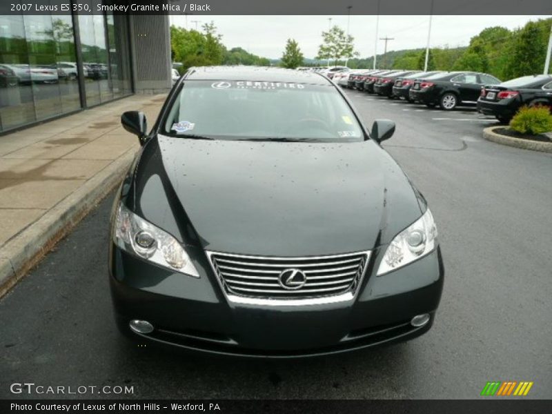 Smokey Granite Mica / Black 2007 Lexus ES 350