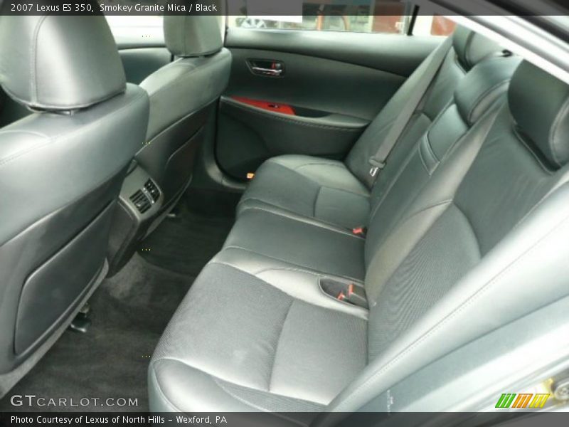 Smokey Granite Mica / Black 2007 Lexus ES 350