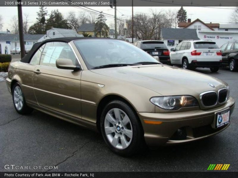 Sonora Metallic / Sand 2006 BMW 3 Series 325i Convertible