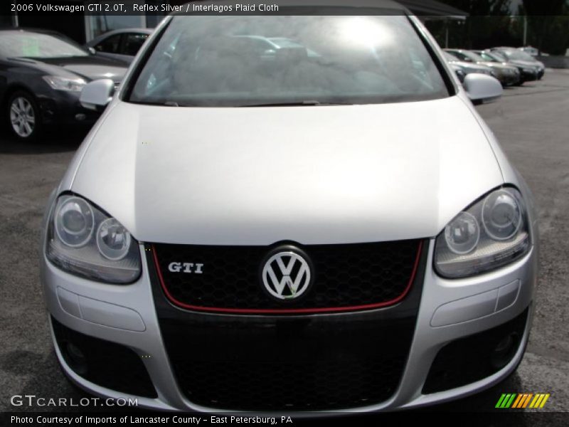 Reflex Silver / Interlagos Plaid Cloth 2006 Volkswagen GTI 2.0T