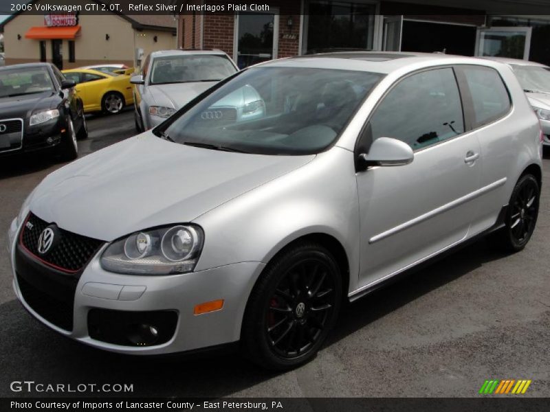 Reflex Silver / Interlagos Plaid Cloth 2006 Volkswagen GTI 2.0T